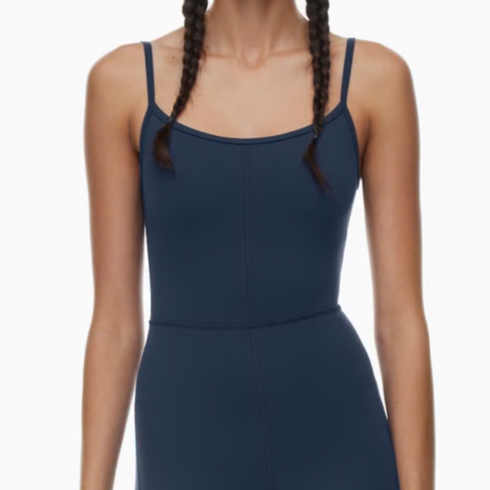 Aritzia Navy Jumpsuit Romper